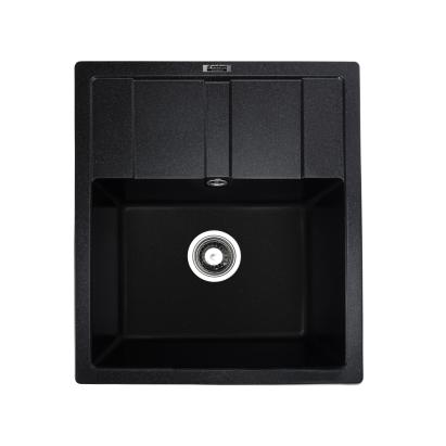 Chiuveta de bucătărie Elefant Premium Aria 5851, Negru metalic 577x495 mm Innovative ReliableTools