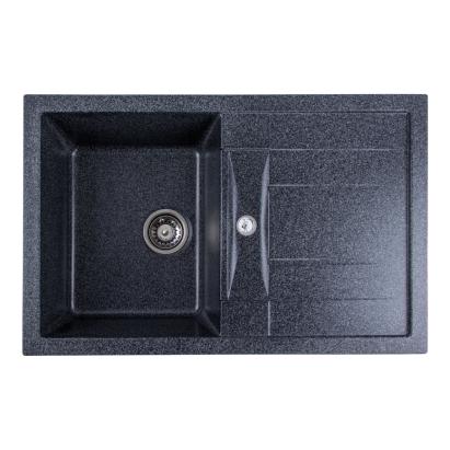 Chiuveta de bucătărie Elefant Premium Troya 7850 , Grafit 776x496 mm Innovative ReliableTools