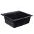 Chiuvetă din compozit de granit pentru bucătărie ELEFANT PREMIUM 5852 VESTA Negru metalic 580 x 518 mm Innovative ReliableTools