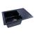 Chiuveta de bucătărie Elefant Premium Liana , Negru metalic , 430x620 mm Innovative ReliableTools