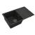 Chiuveta de bucatarie Elefant Premium Selena Negru metalic 785x495mm Innovative ReliableTools