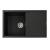 Chiuveta de bucatarie Elefant Premium Selena Negru metalic 785x495mm Innovative ReliableTools