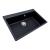 Chiuveta de bucatarie Elefant Premium Bogema, negru metalic , 780 x 500 mm Innovative ReliableTools