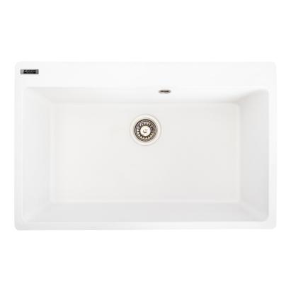 Chiuveta de bucatarie Elefant Premium Bogema, alb , 780 x 500 mm Innovative ReliableTools