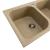 Chiuveta de bucatarie Elefant Premium Equatoria, Nisip bej , 785x490 mm Innovative ReliableTools