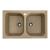 Chiuveta de bucatarie Elefant Premium Equatoria, Nisip bej , 785x490 mm Innovative ReliableTools