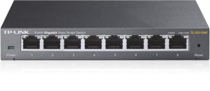 Switch 8 porturi TP-Link 16 Gbps 4000MAC SafetyGuard Surveillance