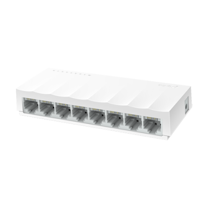 Switch LiteWave, 8 porturi RJ45 10/100 Mbps, Unmanaged - TP-Link LS1008 SafetyGuard Surveillance
