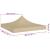 Acoperis pentru Pavilion sau Cort de Petrecere 2x2 m, Bej, Material PVC Oxford 600D