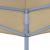 Acoperis pentru Pavilion sau Cort de Petrecere 2x2 m, Bej, Material PVC Oxford 600D