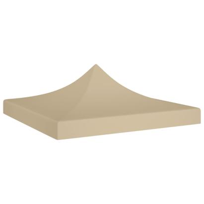 Acoperis pentru Pavilion sau Cort de Petrecere 2x2 m, Bej, Material PVC Oxford 600D