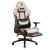 Scaun de gaming ergonomic cu pernă, tetieră, suport picioare și spătar rabatabil, gri/negru/roșu, 84 x 52 / 48 x 50 cm Best CarHome