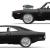 MASINUTA METALICA DODGE CHARGER R/T 1970 SCARA 1 LA 36 SuperHeroes ToysZone
