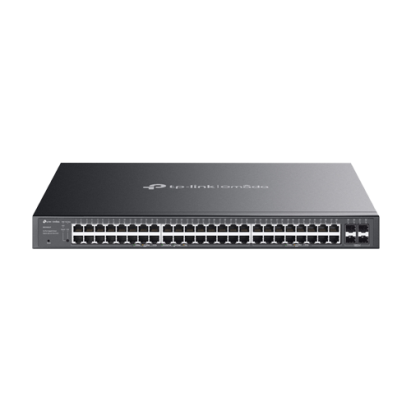 Switch 32 porturi PoE RJ45 1G, 16 x RJ45 1G, 4 x SFP 1G, L2 Management, 1U - TP-Link Omada SG2452LP SafetyGuard Surveillance