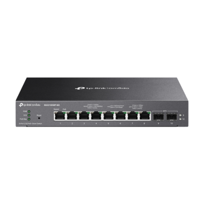 Switch 8 porturi PoE RJ45 2.5G, 2 x SFP+ 10G, L2 Management - TP-Link Omada SG2210XMP-M2 SafetyGuard Surveillance