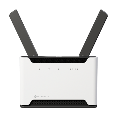 AP AX3600 Chateau PRO WiFi6, 2.4/5 GHz, 4 x RJ45 Gigabit, 1 x RJ45 Gigabit PoE OUT, NAND - MikroTik H53UiG-5HaxQ2HaxQ SafetyGuard Surveillance