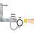 Clema fixare tub pe grinda 19-24 MM, grosime grinda 4-7,5 MM CC (100 buc.) - CELO 97524CC SafetyGuard Surveillance