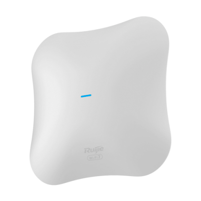Access Point Wi-Fi 7, BE14000 Tri-Band, 1 x SFP+ 10G, 1 x RJ45 2.5G, PoE, Cloud Management - Ruijie RG-RAP73Pro SafetyGuard Surveillance