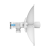 Bridge wireless 5GHz, 867Mbps, 23 dBi, 15 km, 1 x RJ45 10/100 Mbps, PoE, Cloud Management - Ruijie RG-AirMetro460F SafetyGuard Surveillance