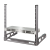 Kit de montare in rack de 19' a doua CSS318-16G-2S+IN - MikroTik RMK-2x10/19 SafetyGuard Surveillance