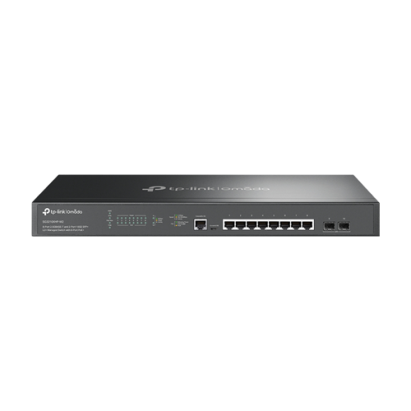 Switch 8 porturi PoE RJ45 2.5G, 2 x SFP+ 10G, L2 Management, 1U - TP-Link Omada SG3210XHP-M2 SafetyGuard Surveillance