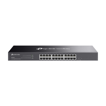 Switch 24 porturi RJ45 Gigabit, Unmanaged - TP-Link Omada DS1024G SafetyGuard Surveillance