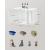 SONGMICS Dulap pentru litiera pisici, montaj rapid fara scule, design minimalist, PAL, 80x50x50 cm, alb Household NewTrend