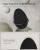SONGMICS Set 4 carlige perete, design oval din otel, 5 kg per carlig, 9x5x7 cm, negru Household NewTrend