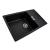 Chiuveta de bucatarie Elefant Premium Roma Negru metalic, 775x500 mm Innovative ReliableTools
