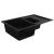 Chiuveta de bucatarie Elefant Premium Toskana Negru metalic 775x495 mm Innovative ReliableTools