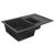 Chiuveta de bucatarie Elefant Premium Toskana Grafit 775x495 mm Innovative ReliableTools