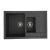 Chiuveta de bucatarie Elefant Premium Toskana Grafit 775x495 mm Innovative ReliableTools