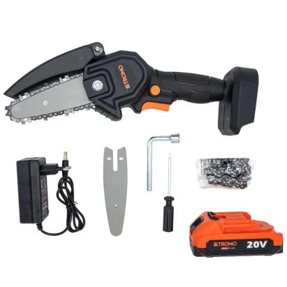 Fierăstrău cu lanț pe acumulator AAS20 STROMO, 2x lame, 2 x lanturi Innovative ReliableTools