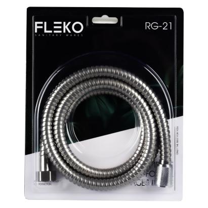 Furtun de dus flexibil din otel inoxidabil, Lungime 150cm FLEKO RG-21-A Innovative ReliableTools