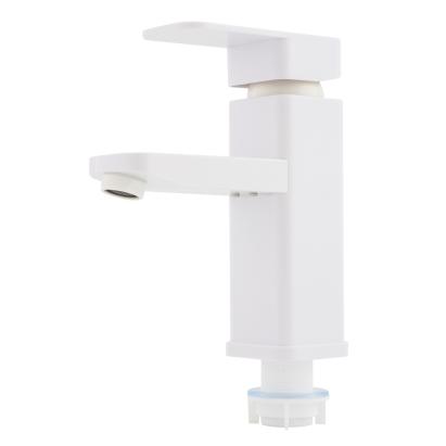 Baterie baie din plastic, PLAMIX Kub-001 Alb Innovative ReliableTools