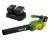 Suflanta pe acumulator PARTNERPRO PP8A519 , 2x20V 4Ah, 1 incarcator dublu, 9000-19000 RPM, 55 m/s Innovative ReliableTools
