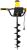 Texas EA1200 Burghiu de pamant, 1200W, 220V, include burghiu de pamant 150mm ProAdvanced PowerfulTools