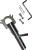 Masalta Sistem prindere pentru maner telescopic H076 si lama nivelatoare AB ProAdvanced PowerfulTools