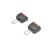 Cleme centura siguranta dubla neagra set 2 bucati Cod: BH-502 Automotive TrustedCars