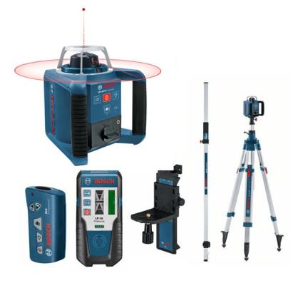 Bosch GRL 300 HV + BT300 + GR240 Set nivela laser rotativa, 60m, receptor 300m, precizie 0.1 mm/m ProAdvanced PowerfulTools