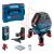 Bosch GLL 3-50+BM1+LR2 nivela laser cu linii, 10m, receptor 50m, precizie 0.3 mm/m + 1 baterie 9V (6LR61) + L-Boxx ProAdvanced PowerfulTools