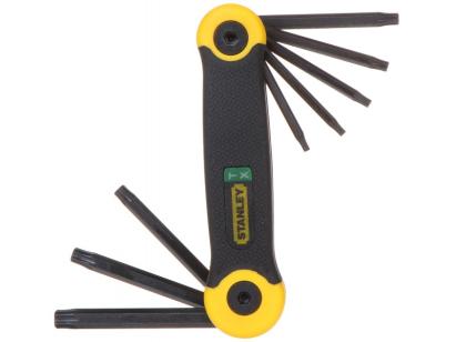 Stanley 2-69-266 Set 8 Chei Torx pliabile in carcasa T9/10/15/20/25/27/30/40 ProAdvanced PowerfulTools