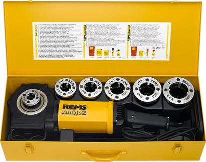 REMS Clupa electrica de filetat Amigo 2 set 1/2-2" 540020 ProAdvanced PowerfulTools