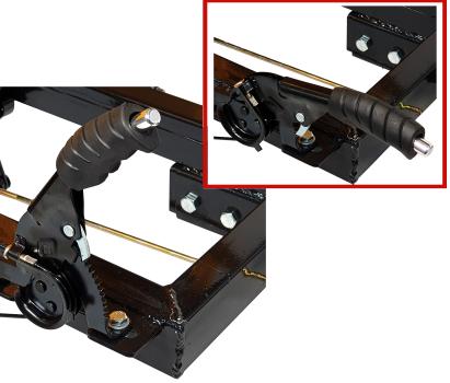 ProGARDEN Campo RM500C remorca 500kg motocultor, 1 osie, prindere bolt, roti profil rutier 5.00-12, 4 prezoane, RIM 3.00B ProAdvanced PowerfulTools