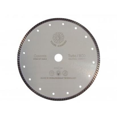 Tudee 180x2x7.5x22.2mm, Disc diamantat beton armat turbo ProAdvanced PowerfulTools