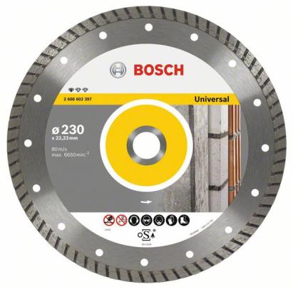Bosch Disc diamantat Standard for Universal Turbo 125x22,23x2x10mm ProAdvanced PowerfulTools