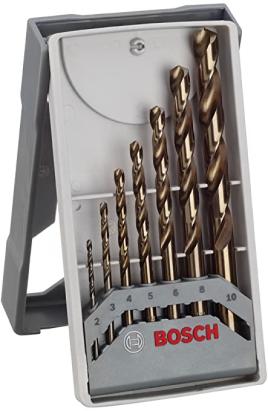 Bosch Set 7 burghie X-Line pentru metal HSS-Co, D2-10mm ProAdvanced PowerfulTools