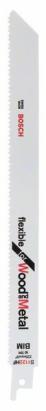 Bosch Set 5 panze ferastrau sabie S 1122 HF Flexible for Wood and Metal, 225mm ProAdvanced PowerfulTools