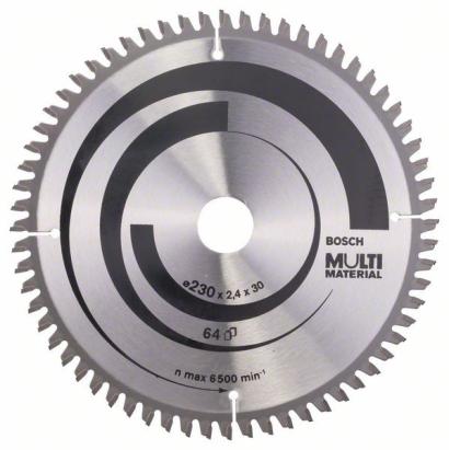Bosch Panza ferastrau circular Multi Material, 230x30x2.4mm, 64T ProAdvanced PowerfulTools