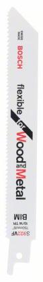 Bosch Set 5 panze ferastrau sabie S 922 VF Flexible for Wood and Metal, 150mm ProAdvanced PowerfulTools